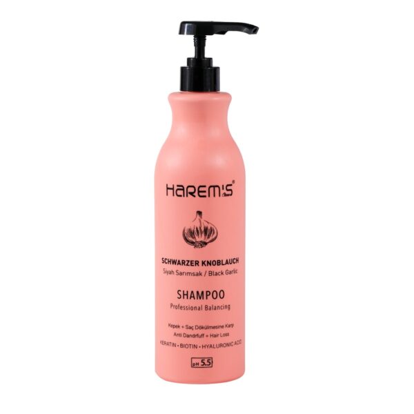 BLACK AND WHITE GARLIC SHAMPOO 700 ML